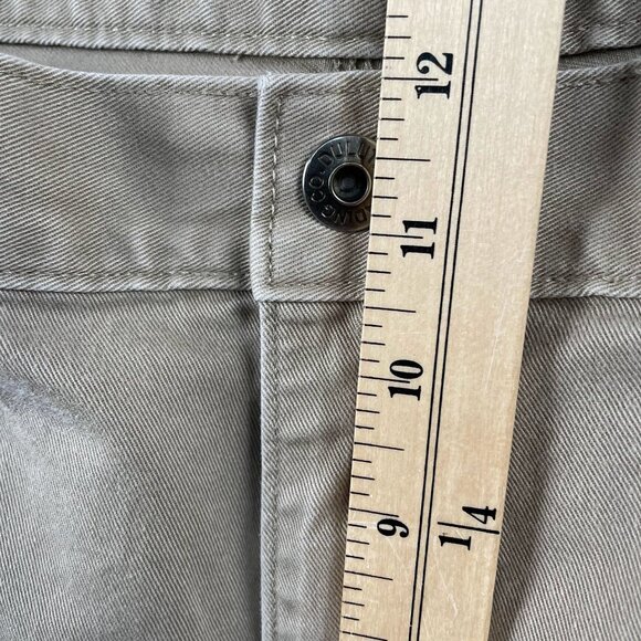 Duluth Trading Co Carpenter Pants Mens 40x34 Twill Relaxed Fit Khaki - Picture 7 of 8